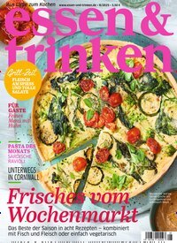 Titelbild der Ausgabe 8/2025 von essen & trinken. Diese Zeitschrift und viele weitere Kochzeitschriften und Backzeitschriften als Abo oder epaper bei United Kiosk online kaufen.