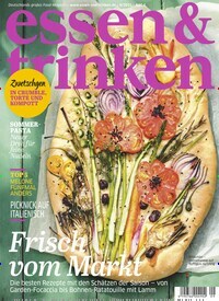 Titelbild der Ausgabe 9/2021 von essen & trinken. Diese Zeitschrift und viele weitere Kochzeitschriften und Backzeitschriften als Abo oder epaper bei United Kiosk online kaufen.