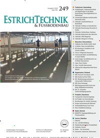 Titelbild der Ausgabe 249/2025 von EstrichTechnik & Fußbodenbau. Diese Zeitschrift und viele weitere Architekturzeitschriften und Bauzeitschriften als Abo oder epaper bei United Kiosk online kaufen.