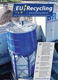 Titelbild der Ausgabe 9/2026 von EU-Recycling. Diese Zeitschrift und viele weitere Naturzeitschriften, Landwirtschaftszeitungen und Umweltmagazine als Abo oder epaper bei United Kiosk online kaufen.