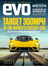 Titelbild der Ausgabe 5/2025 von Evo. Diese Zeitschrift und viele weitere Automagazine und Motorradzeitschriften als Abo oder epaper bei United Kiosk online kaufen.