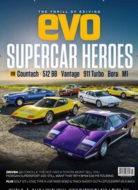 Titelbild der Ausgabe 7/2026 von Evo. Diese Zeitschrift und viele weitere Automagazine und Motorradzeitschriften als Abo oder epaper bei United Kiosk online kaufen.