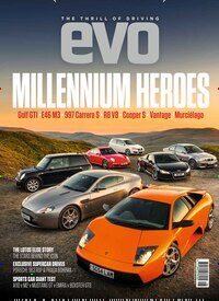 Titelbild der Ausgabe 8/2025 von Evo. Diese Zeitschrift und viele weitere Automagazine und Motorradzeitschriften als Abo oder epaper bei United Kiosk online kaufen.