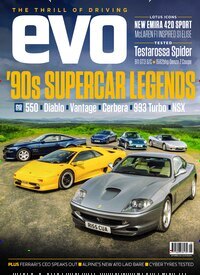 Titelbild der Ausgabe 9/2026 von Evo. Diese Zeitschrift und viele weitere Automagazine und Motorradzeitschriften als Abo oder epaper bei United Kiosk online kaufen.