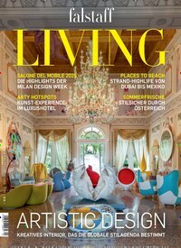 Titelbild der Ausgabe 4/2025 von falstaff Living Österreich. Diese Zeitschrift und viele weitere Gartenzeitschriften und Wohnzeitschriften als Abo oder epaper bei United Kiosk online kaufen.