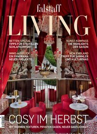 Titelbild der Ausgabe 7/2026 von falstaff Living Österreich. Diese Zeitschrift und viele weitere Gartenzeitschriften und Wohnzeitschriften als Abo oder epaper bei United Kiosk online kaufen.