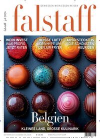 Titelbild der Ausgabe 5/2026 von falstaff Magazin Österreich. Diese Zeitschrift und viele weitere Kochzeitschriften und Backzeitschriften als Abo oder epaper bei United Kiosk online kaufen.