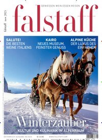 Titelbild der Ausgabe 9/2025 von falstaff Magazin Österreich. Diese Zeitschrift und viele weitere Kochzeitschriften und Backzeitschriften als Abo oder epaper bei United Kiosk online kaufen.