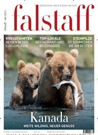 Titelbild der Ausgabe 8/2025 von falstaff Magazin Schweiz. Diese Zeitschrift und viele weitere Kochzeitschriften und Backzeitschriften als Abo oder epaper bei United Kiosk online kaufen.