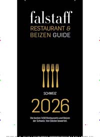 Titelbild der Ausgabe 1/2026 von Falstaff Restaurant- & Beizenguide Schweiz . Diese Zeitschrift und viele weitere Reisemagazine, Freizeitmagazine und Wissensmagazine als Abo oder epaper bei United Kiosk online kaufen.