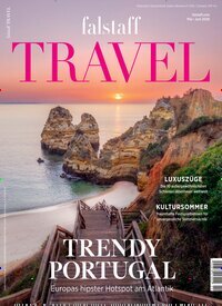 Titelbild der Ausgabe 2/2026 von falstaff Travel. Diese Zeitschrift und viele weitere Reisemagazine, Freizeitmagazine und Wissensmagazine als Abo oder epaper bei United Kiosk online kaufen.