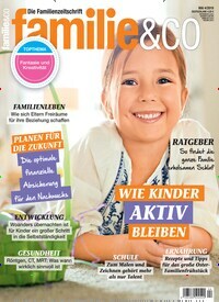 Titelbild der Ausgabe 4/2019 von familie & co. Diese Zeitschrift und viele weitere Elternzeitschriften und Tierzeitschriften als Abo oder epaper bei United Kiosk online kaufen.