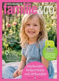 Titelbild der Ausgabe 8/2026 von familie & co. Diese Zeitschrift und viele weitere Elternzeitschriften und Tierzeitschriften als Abo oder epaper bei United Kiosk online kaufen.