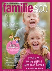 Titelbild der Ausgabe 9/2026 von familie & co. Diese Zeitschrift und viele weitere Elternzeitschriften und Tierzeitschriften als Abo oder epaper bei United Kiosk online kaufen.