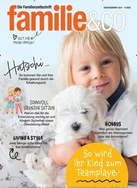 Titelbild der Ausgabe 11/2025 von familie & co. Diese Zeitschrift und viele weitere Elternzeitschriften und Tierzeitschriften als Abo oder epaper bei United Kiosk online kaufen.