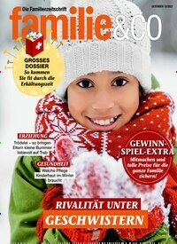 Titelbild der Ausgabe 12/2022 von familie & co. Diese Zeitschrift und viele weitere Elternzeitschriften und Tierzeitschriften als Abo oder epaper bei United Kiosk online kaufen.