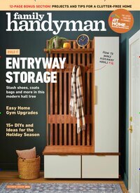 Titelbild der Ausgabe 6/2025 von Family Handyman. Diese Zeitschrift und viele weitere Gartenzeitschriften und Wohnzeitschriften als Abo oder epaper bei United Kiosk online kaufen.