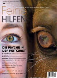 Titelbild der Ausgabe 34/2019 von Feine Hilfen. Diese Zeitschrift und viele weitere Sportmagazine als Abo oder epaper bei United Kiosk online kaufen.