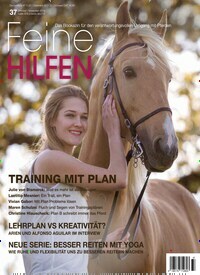 Titelbild der Ausgabe 37/2019 von Feine Hilfen. Diese Zeitschrift und viele weitere Sportmagazine als Abo oder epaper bei United Kiosk online kaufen.