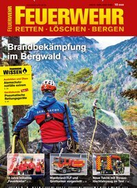 Titelbild der Ausgabe 10/2026 von Feuerwehr. Diese Zeitschrift und viele weitere Reisemagazine, Freizeitmagazine und Wissensmagazine als Abo oder epaper bei United Kiosk online kaufen.