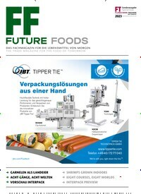Titelbild der Ausgabe 1/2023 von FF Future Foods. Diese Zeitschrift und viele weitere Gastronomiezeitschriften, Fashionmagazine, Beautymagazine als Abo oder epaper bei United Kiosk online kaufen.