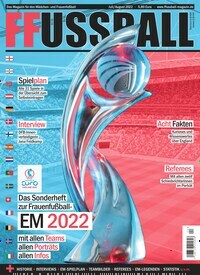 Titelbild der Ausgabe 4/2022 von FFussball Magazin. Diese Zeitschrift und viele weitere Sportmagazine als Abo oder epaper bei United Kiosk online kaufen.