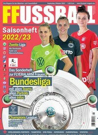 Titelbild der Ausgabe 5/2022 von FFussball Magazin. Diese Zeitschrift und viele weitere Sportmagazine als Abo oder epaper bei United Kiosk online kaufen.