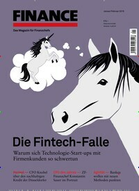 Titelbild der Ausgabe 1/2019 von FINANCE. Diese Zeitschrift und viele weitere Wirtschaftsmagazine und Politikmagazine als Abo oder epaper bei United Kiosk online kaufen.