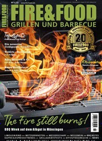 Titelbild der Ausgabe 3/2022 von FIRE&FOOD. Diese Zeitschrift und viele weitere Kochzeitschriften und Backzeitschriften als Abo oder epaper bei United Kiosk online kaufen.