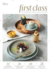 Titelbild der Ausgabe 3/2020 von first class. Diese Zeitschrift und viele weitere Gastronomiezeitschriften, Fashionmagazine, Beautymagazine als Abo oder epaper bei United Kiosk online kaufen.