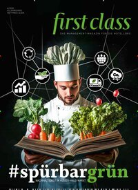 Titelbild der Ausgabe 4/2025 von first class. Diese Zeitschrift und viele weitere Gastronomiezeitschriften, Fashionmagazine, Beautymagazine als Abo oder epaper bei United Kiosk online kaufen.