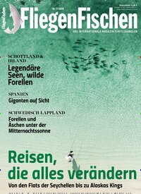 Titelbild der Ausgabe 7/2026 von FliegenFischen. Diese Zeitschrift und viele weitere Sportmagazine als Abo oder epaper bei United Kiosk online kaufen.