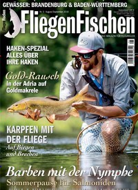 Titelbild der Ausgabe 50/2018 von FliegenFischen. Diese Zeitschrift und viele weitere Sportmagazine als Abo oder epaper bei United Kiosk online kaufen.