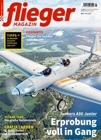 Titelbild der Ausgabe 50/2022 von fliegermagazin. Diese Zeitschrift und viele weitere Reisemagazine, Freizeitmagazine und Wissensmagazine als Abo oder epaper bei United Kiosk online kaufen.