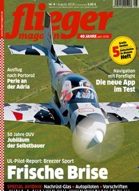 Titelbild der Ausgabe 80/2018 von fliegermagazin. Diese Zeitschrift und viele weitere Reisemagazine, Freizeitmagazine und Wissensmagazine als Abo oder epaper bei United Kiosk online kaufen.