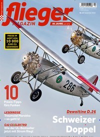 Titelbild der Ausgabe 120/2018 von fliegermagazin. Diese Zeitschrift und viele weitere Reisemagazine, Freizeitmagazine und Wissensmagazine als Abo oder epaper bei United Kiosk online kaufen.