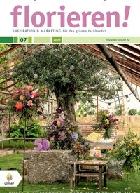 Titelbild der Ausgabe 7/2022 von florieren!. Diese Zeitschrift und viele weitere Naturzeitschriften, Landwirtschaftszeitungen und Umweltmagazine als Abo oder epaper bei United Kiosk online kaufen.