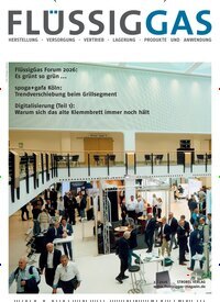 Titelbild der Ausgabe 3/2026 von Flüssiggas. Diese Zeitschrift und viele weitere Naturzeitschriften, Landwirtschaftszeitungen und Umweltmagazine als Abo oder epaper bei United Kiosk online kaufen.