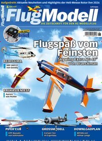 Titelbild der Ausgabe 6/2026 von FlugModell. Diese Zeitschrift und viele weitere Reisemagazine, Freizeitmagazine und Wissensmagazine als Abo oder epaper bei United Kiosk online kaufen.