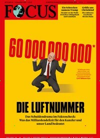 Titelbild der Ausgabe 49/2023 von FOCUS. Diese Zeitschrift und viele weitere Wirtschaftsmagazine und Politikmagazine als Abo oder epaper bei United Kiosk online kaufen.