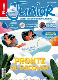 Titelbild der Ausgabe 8/2026 von Focus Junior. Diese Zeitschrift und viele weitere Jugendzeitschriften und Kinderzeitschriften als Abo oder epaper bei United Kiosk online kaufen.