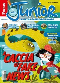 Titelbild der Ausgabe 11/2026 von Focus Junior. Diese Zeitschrift und viele weitere Jugendzeitschriften und Kinderzeitschriften als Abo oder epaper bei United Kiosk online kaufen.