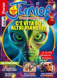 Titelbild der Ausgabe 264/2025 von Focus Junior. Diese Zeitschrift und viele weitere Jugendzeitschriften und Kinderzeitschriften als Abo oder epaper bei United Kiosk online kaufen.