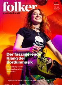 Titelbild der Ausgabe 3/2025 von folker. Diese Zeitschrift und viele weitere Kunstmagazine und Kulturmagazine als Abo oder epaper bei United Kiosk online kaufen.