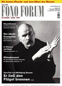Titelbild der Ausgabe 3/2020 von FONO FORUM. Diese Zeitschrift und viele weitere Reisemagazine, Freizeitmagazine und Wissensmagazine als Abo oder epaper bei United Kiosk online kaufen.