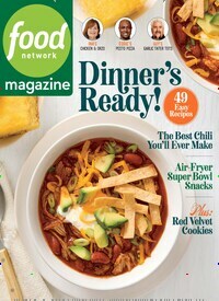 Titelbild der Ausgabe 1/2024 von food network magazine. Diese Zeitschrift und viele weitere Gartenzeitschriften und Wohnzeitschriften als Abo oder epaper bei United Kiosk online kaufen.