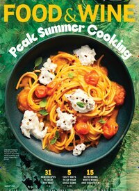 Titelbild der Ausgabe 8/2025 von Food & Wine USA. Diese Zeitschrift und viele weitere Kochzeitschriften und Backzeitschriften als Abo oder epaper bei United Kiosk online kaufen.