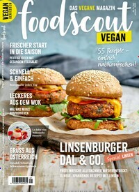 Titelbild der Ausgabe 1/2022 von foodscout. Diese Zeitschrift und viele weitere Kochzeitschriften und Backzeitschriften als Abo oder epaper bei United Kiosk online kaufen.