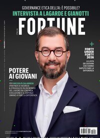 Titelbild der Ausgabe 7/2026 von Fortune Italien. Diese Zeitschrift und viele weitere Wirtschaftsmagazine und Politikmagazine als Abo oder epaper bei United Kiosk online kaufen.
