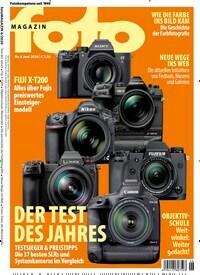 Titelbild der Ausgabe 60/2020 von fotoMAGAZIN. Diese Zeitschrift und viele weitere Audiomagazine, Filmmagazine und Fotozeitschriften als Abo oder epaper bei United Kiosk online kaufen.